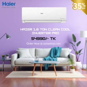 Haier 1.6 Ton Clean Cool Inverter AC