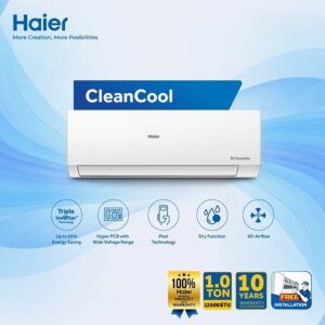 Haier 1 ton Clean Cool Inverter